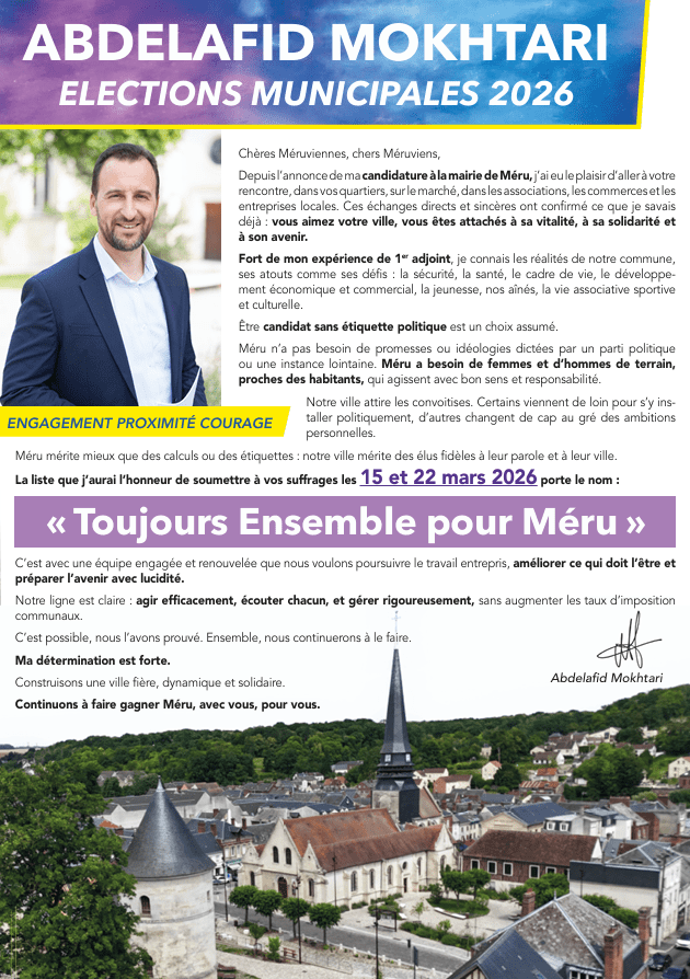 Méru aujourd'hui et demain